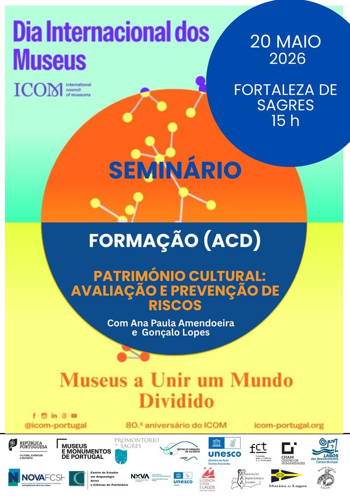 Seminário / Formação  “Património Cultural: avaliação e prevenção de riscos”, 