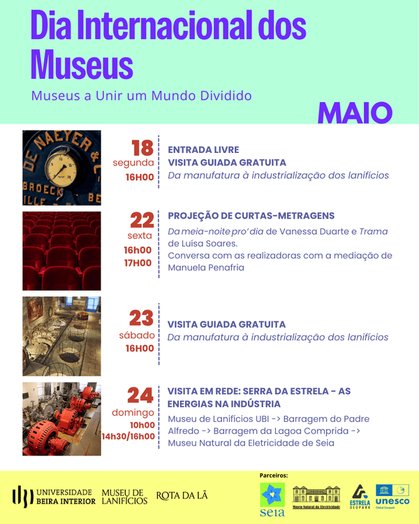 Comemoração do Dia Internacional dos Museus 
