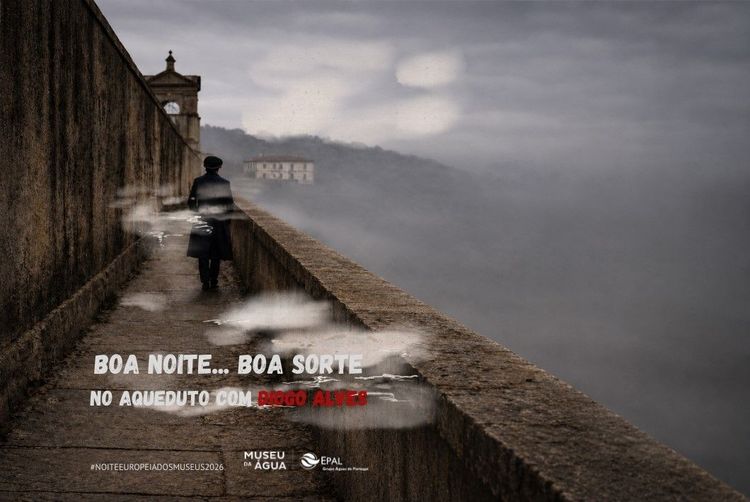 Visita imersiva "Boa noite... Boa sorte - No Aqueduto com Diogo Alves"